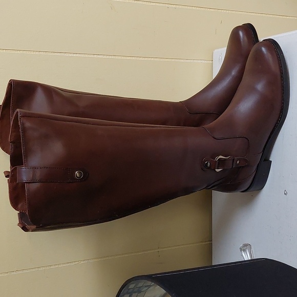 Womens Blondo Zip Up Boots Brown Size 7 - Picture 11 of 15